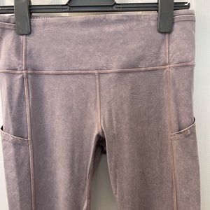 Lululemon Tie Dye (marbled) Leggings
